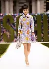 SS22 MOSCHINO Couture Jeremy Scott Child's Fantasy Purple Animal Puffer Coat