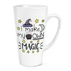 I Make My Own Magic 17oz Large Latte Mug Cup Funny Joke Magical Witch Wizard