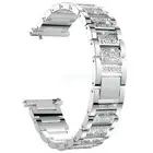 For Fitbit Versa 2/Versa/Versa Lite Watch Diamond Inlaid Alloy Watch Strap NEW
