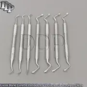 HollenBack amalgam Wax & Modelling Carver Dental Lucas Bone Curettes Surgery Kit