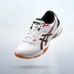 ASICS 排球鞋 GEL-ROCKET 10 白 黑 紅 膠底 亞瑟士 室內運動鞋 【ACS】 1071A054108