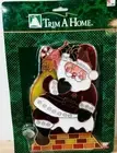 Vintage Trim A Home ~ 9" Suncatcher Santa From K-Mart ~ New in Package