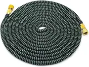 New Garden Expandable Hose Flexible Magic Garden Water Hose Watering Hose Car Washing Hose Pipe Plastic with Spray Gun(Hose with Spray Gun2,US Version_100FT)