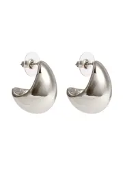 Kenneth Jay Lane Polished Drop Earrings - Silver ONE SIZE