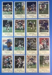 1986 Seattle Seahawks Team Set - Steve Largent Ken Easley Krieg Green - Police