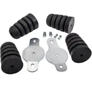 [MaXpeedingrods] Extended Bump Stop Kit with brackets 80 series style compatible for Nissan Patrol GU GQ