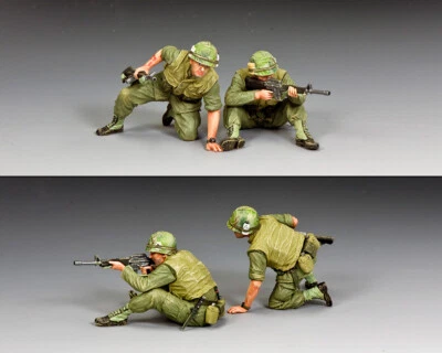 KING & COUNTRY VIETNAM WAR VN136 U.S. MARINES COVERING FIRE