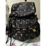 正品LESPORTSAC SNOOPY 後背包（大款）媽媽包、旅遊包、外出包必備