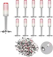 100Pcs Steel Concrete Nail, Manual Drywall Steel Nail for Concrete Ceiling Cable Ducts Fixed Slotting Tool Repair Tool Home DIY Nail Gun Accessories