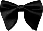 [Generic] Bow Ties for Men, Pre Tied Bowtie Adjustable Oversize Mens Bow Tie for Tuxedo, Vest, Wedding, Party, Graduation