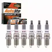 6 pc Autolite Iridium XP Spark Plugs for 1992 BMW 320i Ignition Secondary at (for: BMW)