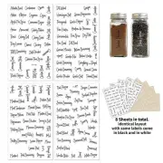 274 Stickers Spice Herb Storage Jar Labels Stickers Lot PantryA2X7 V8 C6V4