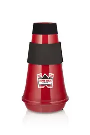 Denis Wick Euphonium Red Aluminum Travel Mute - Practice Mute for Euphonium -...