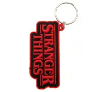 Stranger Things PVC Keyring Logo