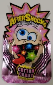 Aftershock Cotton Candy Popping Candy 12 Count Free Shipping