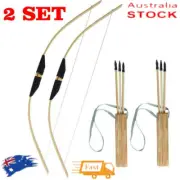 2 Sets Bow and Arrow Archery Set Toy Cosplay Kid Children Cristmas Sporting Gift