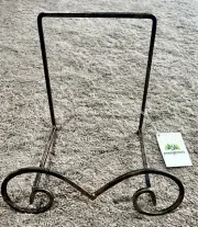 New Evergreen Metal Plate/Bowl Display Holder Stand