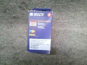 170830 M4C-750-595-WT-BK Brady Indoor/Outdoor Vinyl 0.75"x25' BMP41 BMP51 M511