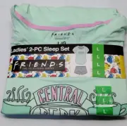 Friends Central Perk 2 Piece Women's Sleep Set T-shirt and Shorts