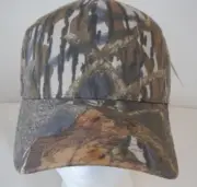 Mossy Oak Camo Baseball Hat Adjustable Hook & Loop Outdoor Caps- NEW