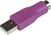 Replacement PS/2 Keyboard to USB Adapter - M/F