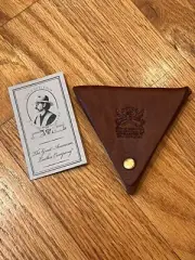 Colonel Littleton - Tennessee Triangle Pouch - Leather Brown - Made In USA - New