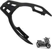 Sturdy Motorcycle Rear Luggage Storage Racks Extended Shelf Compatible with Honda Forza NSS 350 2021-2023, Black,Silver, Aluminum Alloy, Punch-Free Installation(Black)
