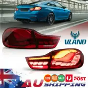 LED Tail Lights Red For 14-20 BMW M4 F32 F33 F36 F82 F83 GTS OLED Style AU (for: BMW)