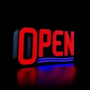 Ultra Bright LED Neon OPEN Sign – 17” x 8” - Get Your Business
