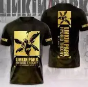 Linkin Park 3D All Over Printed T-Shirt, Size Xs-5Xl, Gift For Fans