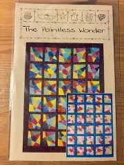 Pointless Wonder Wall Hanging & Quilt Pattern by Quilt Country NEW Free Shipping