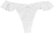 [abandi] G-String Thongs for Women Sexy See Through Mesh Sheer Thong Underwear Low Rise T-back Tangas