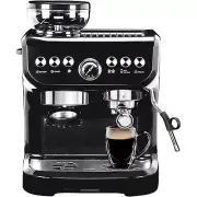 Espresso Machine 15 Bar, Coffee Maker With Milk Frother Steam Wand, Built-In B