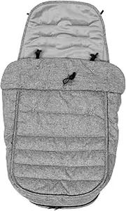 Gogogmee Warm Bunting Bag Footmuff for Stroller Cold Weather with Zipper Skid Design Suitable for Pushchairs and Prams
