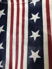 Longaberger Spring / Sparkler Basket Liner - AA Stars & Stripes