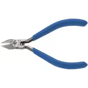 Klein Tools 4 in. Electronics Midget Diagonal Cutting Pliers with Pointed Nose