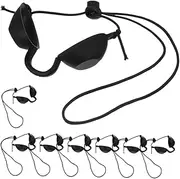 Angoily 8pcs Tanning Bed Eye Protection Goggles Uv Eye Mask Blackout Sleep Mask for Tanning Bed Safety Goggles