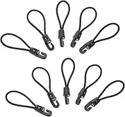 Happyyami Elastic Luggage Rope Straps Hooks 20pcs Heavy Duty Bungee Cords for Outdoor Activities Boat Camping