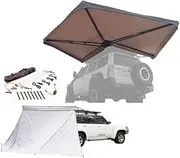 Kings 270 Tourer Freestanding Awning + Awning Universal Wall + Illuminator 4 Bar Camp Light Kit
