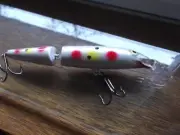 Custom Painted Rapala Jointed J-13 Strawberry