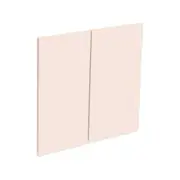 Kaboodle 600mm Candy Floss Heritage Medium Rangehood Door - 2PK