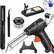 Internally Heated Industrial Laser Welding Tools,Laser Welding Machine,Automatic Corded Hand Held Laser Welder,Multi-function Soldering Iron Soldering Gun Set,Welding Tools for Home DIY(New-Black)