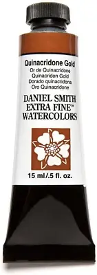 Daniel Smith 15Ml Watercolor, Quinacridone Gold, 0.5 Fl Oz (Pack of 1), 5