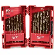 Milwaukee METRIC HSS-COBALT METAL JOBBER DRILL BIT SET 1-13mm 25Pcs *USA Brand