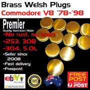 Brass Welch Welsh Freeze Core Plug Gallery Set Fits Holden V8 253 304 308 5.0
