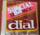 3pk Vintage Dial Gold Reg Size Bar Soap 3.5oz Foil Wrapper Antibacterial NOS USA