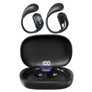 Open Ear Headphones,34 Hours Play Time, Bluetooth 5.3 Air Conduction Wireless...