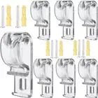 8pcs Roller Shade Clear Saftey Chain Retainer And Cord Guide Fixation Hook P Cli