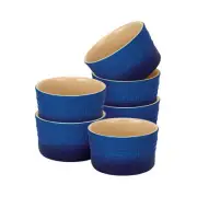 Chasseur La Cuisson Ramekin Set of 6 Sky Blue 280mL