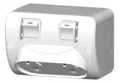 PDL WS0310-2 - Weatherproof Double Gpo 10amp 250v
